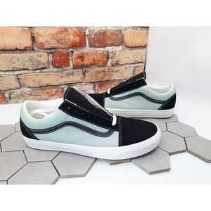 VANS Old Skool Men's Sneakers Size 11.5  Basics Gray Mist Green Black Knu